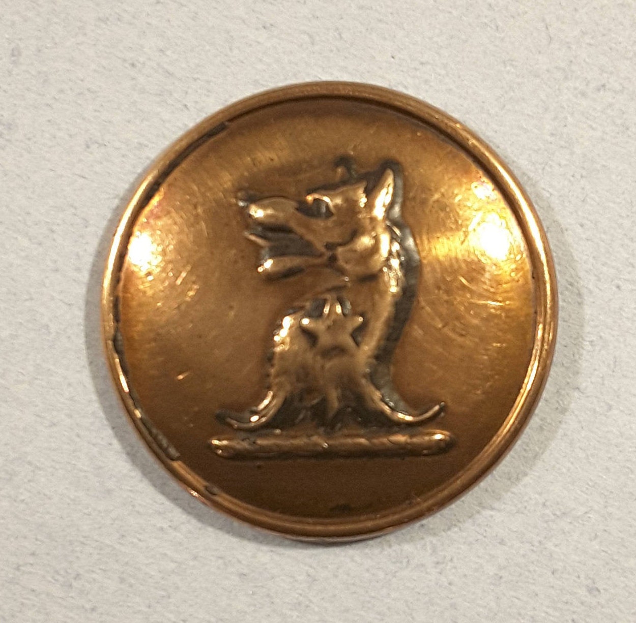 Image of 1900's Livery Button, Maddoxs London