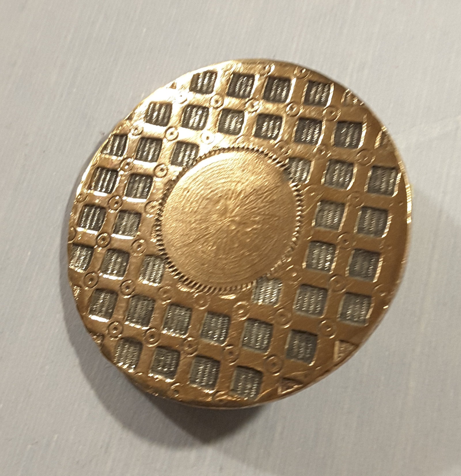 Image of 18Th Century Copper Alloy Button