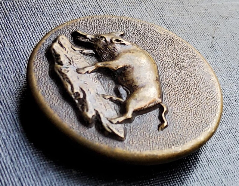 Vintage Early 1900's Paris Boar Sporting Button. - Etsy