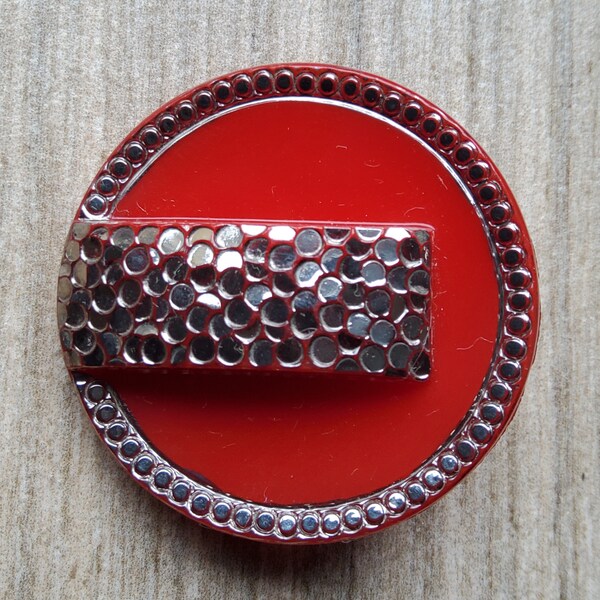 Art Deco Button - Etsy