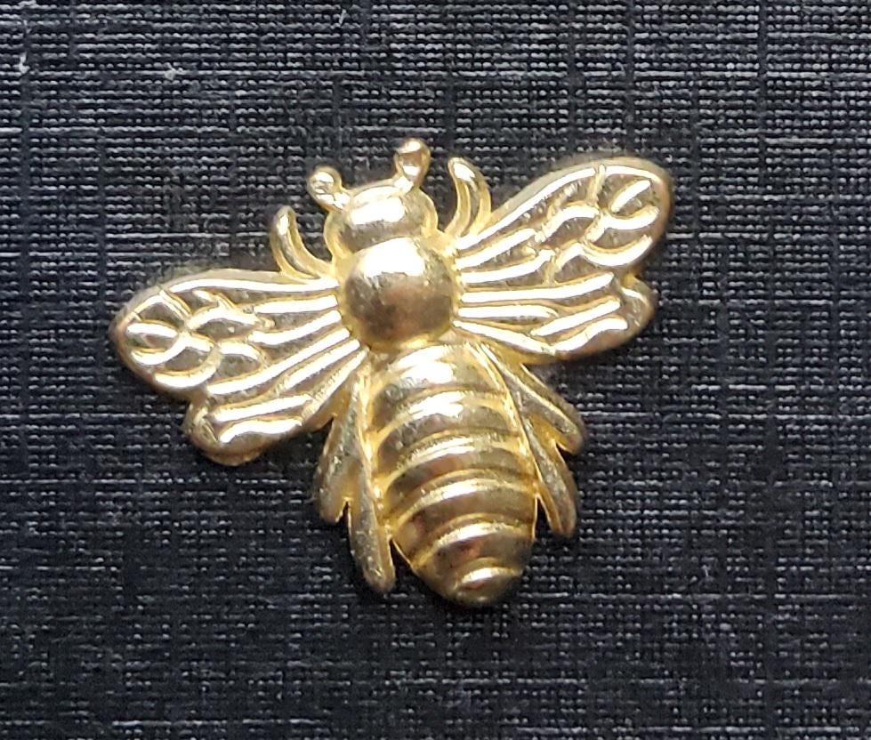 Boutons De Chemise Anciens Amaze Germany - Métal Doré Nacré, Référence F2