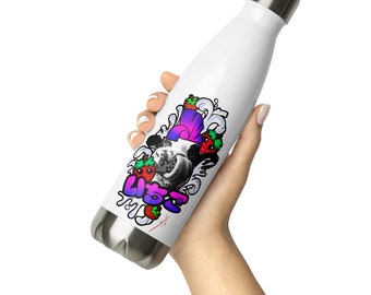 Strawberry Cow - Stainless Steel Water Bottle