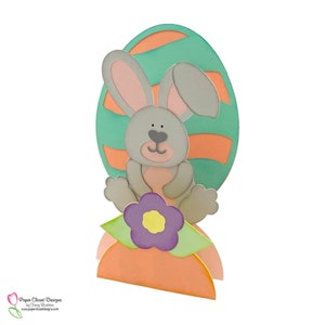 Panier de Pâques Pop Up Stand Card , SVG, 3D SVG, Carte faite à la main pour Cricut ou Silhouette. Carte de boîte