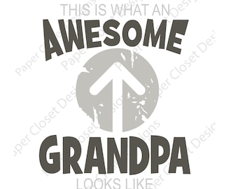 Morfar T-shirtdesign, SVG, Cricut, Silhouette-filer