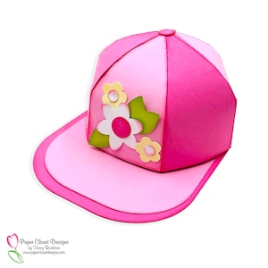 3D SVG Baseball Cap