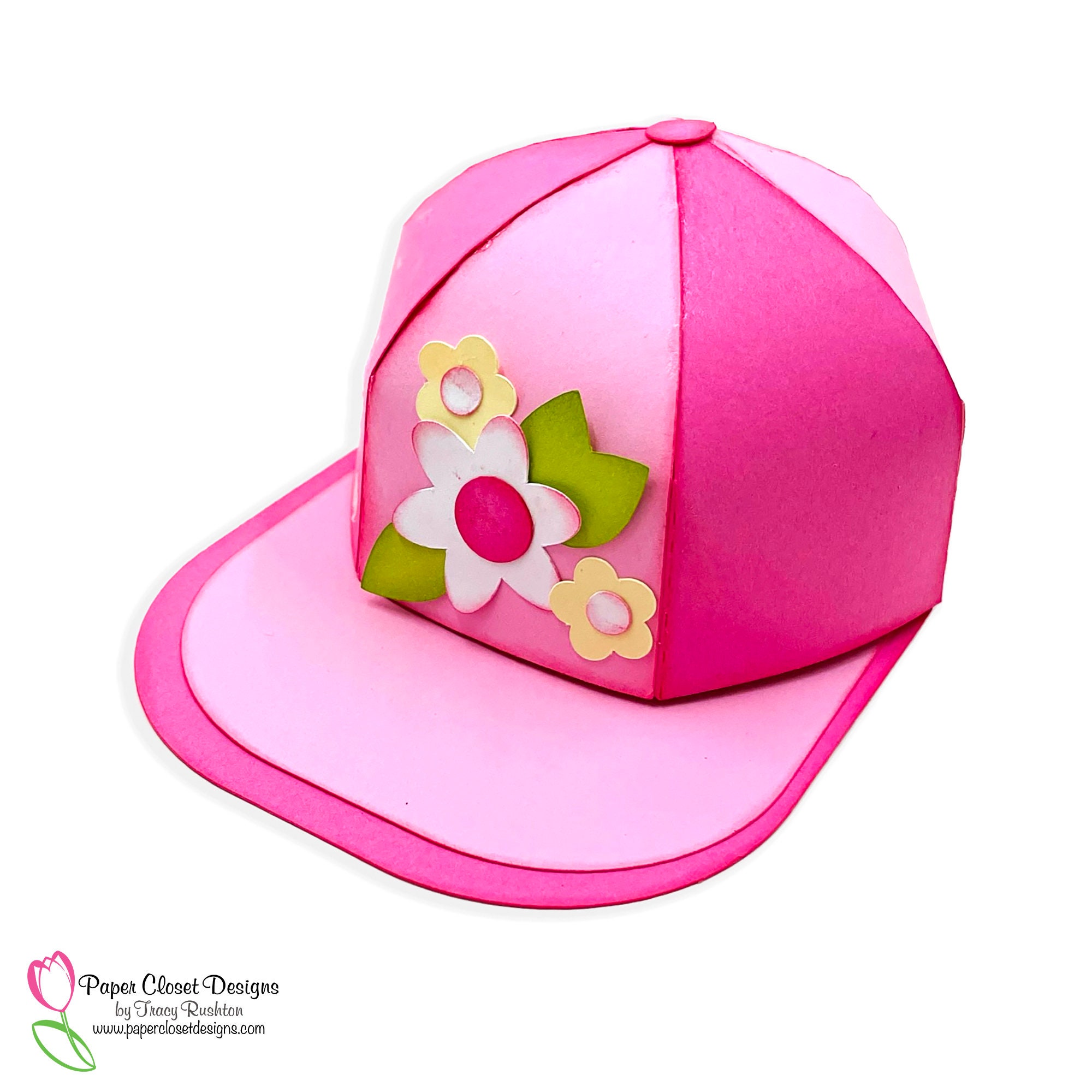 Berretto Da Baseball Effetto Metallizzato Color Ciliegio Rosa - Etichettalia, Unica, Per Feste, Eventi, Orgoglio