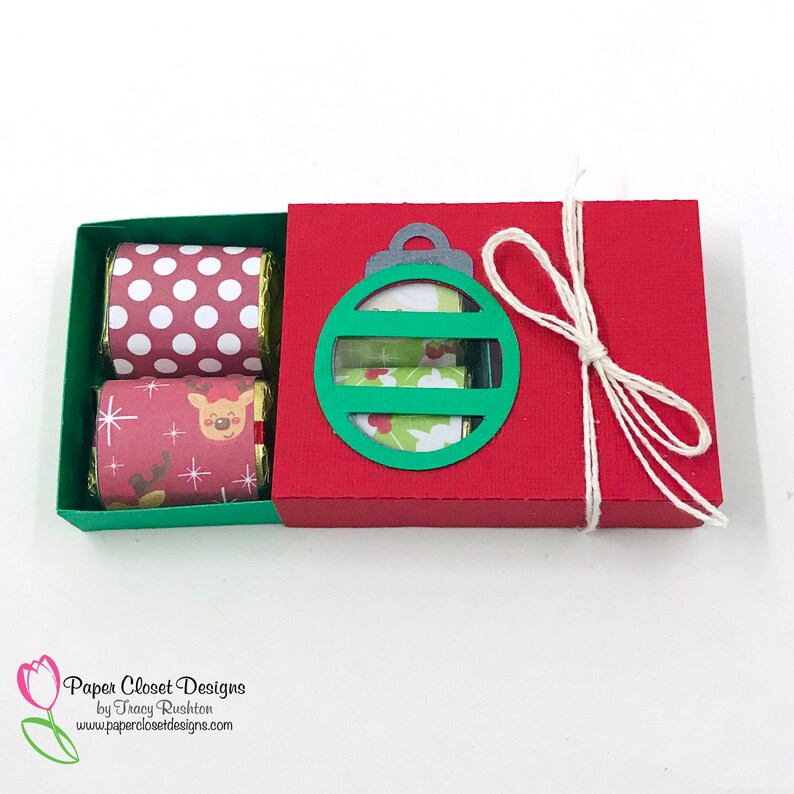 Christmas Hershey Nugget Treat Box SVG Cricut Silhouette - Etsy