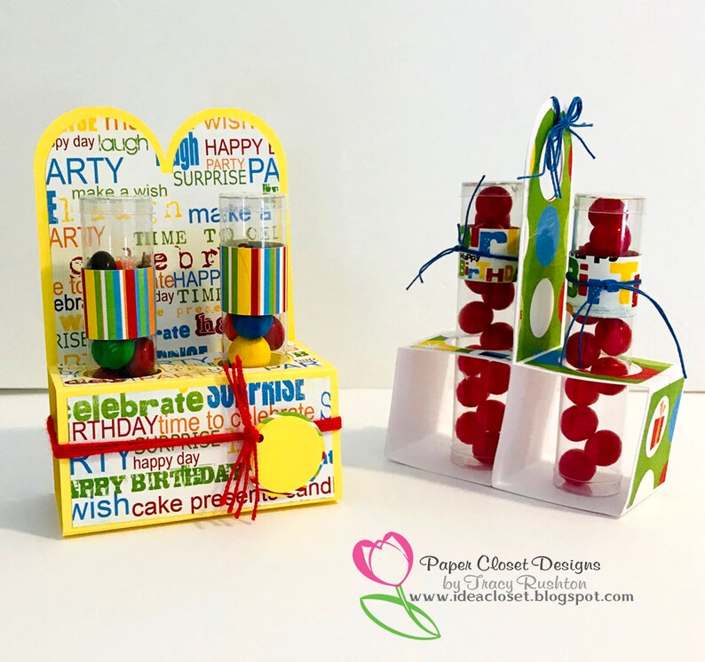 Tube Holders Bundle Set 2 SVG Cricut SVG Silhouette SVG Etsy