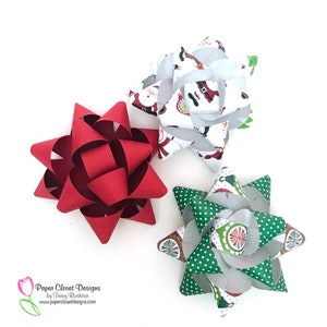 Lazo de regalo 3D, lazo de Navidad, archivos SVG, archivos DXF, archivos GSD