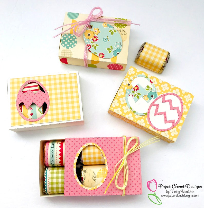 Download Easter Hershey Nugget Slider Treat Box SVG Cricut | Etsy