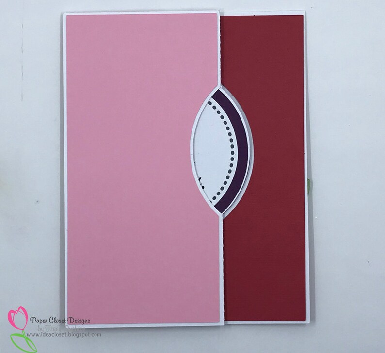 Download A2 Circle Flip Card with Layered Roses SVG Cricut SVG | Etsy