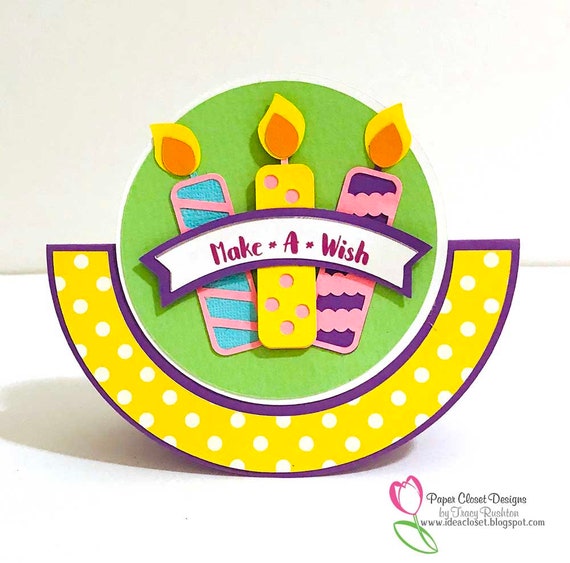 Download Birthday Rocker Card Svg 3d Svg Cricut Silhouette Birthday Etsy