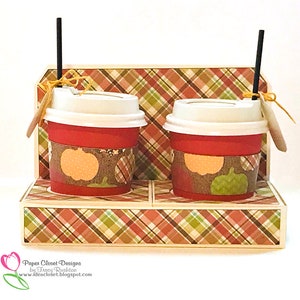 Double 4 oz Mini Coffee Tote with Gift Card image 1