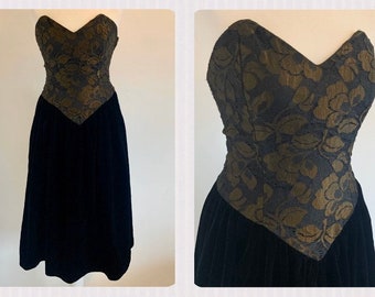 80s prom dress size 12