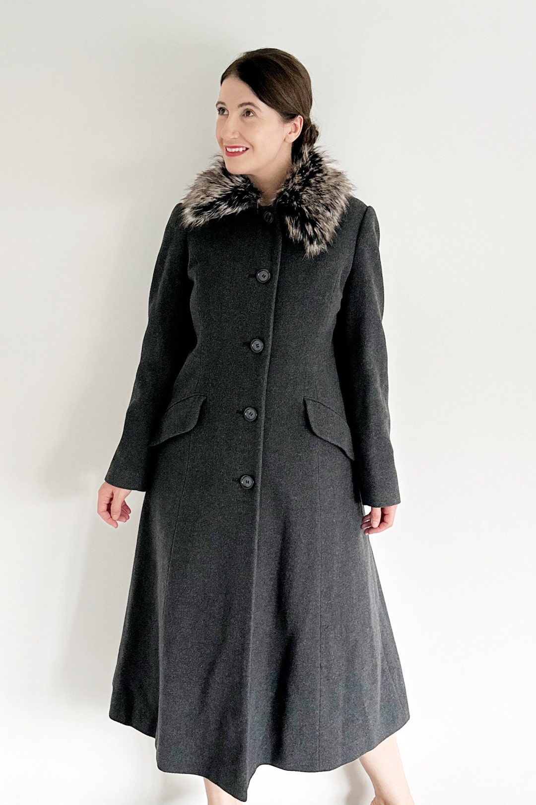Overcoat Smoky Midi - OSMD13