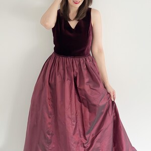 fitted lace wedding dress 1980s Red Laura Ashley Dress – The Antik Store main image 0