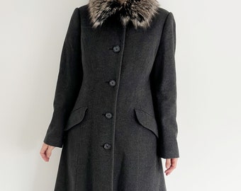 Laura ashley grey coat hot sale