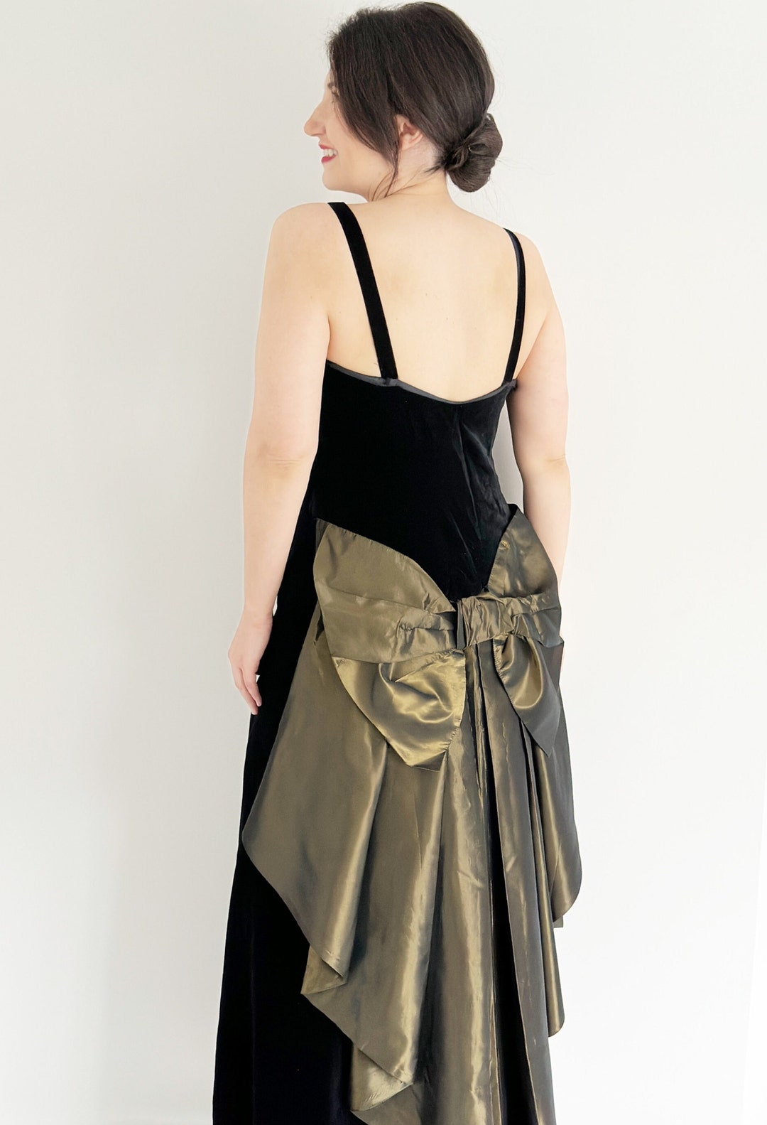 Gold Rush NYC Teddie Bow Dress - Sky Blue