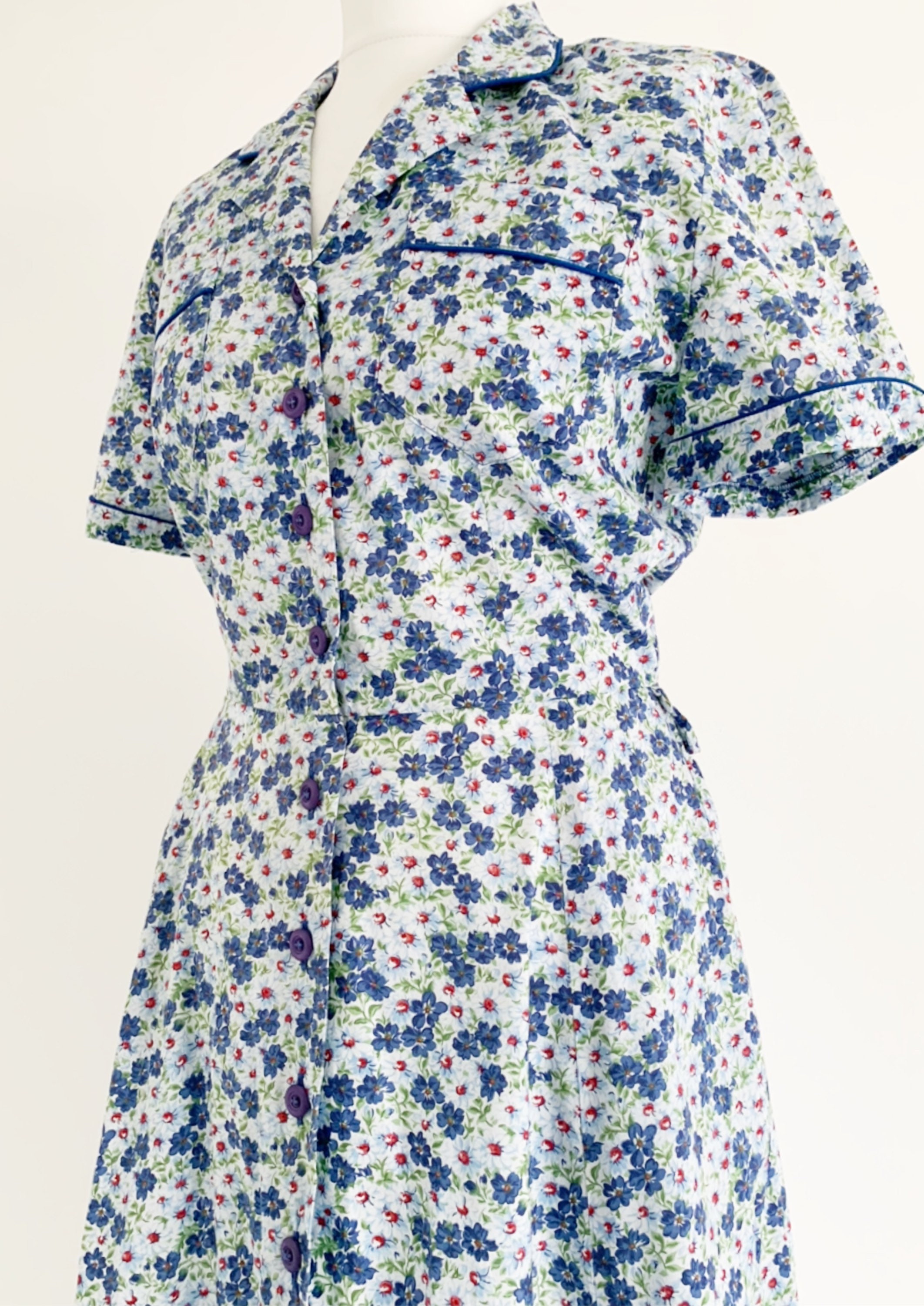 Vintage Liberty London Floral Summer Dress With Pockets Size - Etsy UK