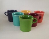 vintage fiesta mugs, fiesta mug, cute mugs, vintage drinkware,gifts for her, fiesta mugs, fiesta drinkware,kitchen decor, mugs, retro mugs