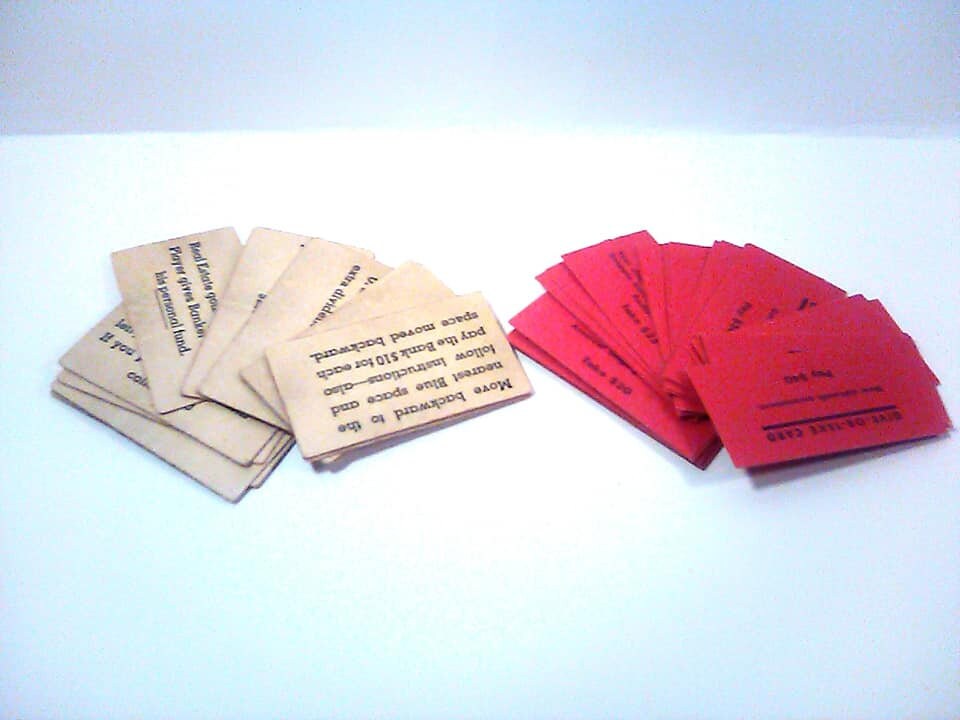 Vintage game pieces game pieces board game cards Etsy