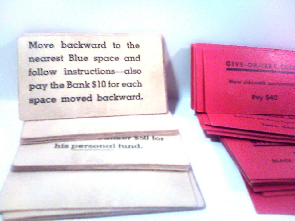 Vintage game pieces game pieces board game cards Etsy