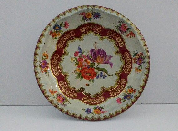 Daher Decorated Ware Daher Metal Tray Vintage Daher Tray Etsy