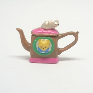 Teapot cat and mouse - brown