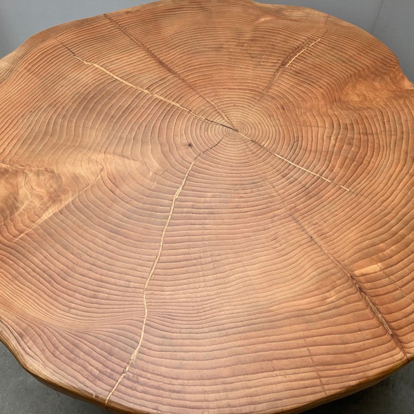 Fetta di legno di cedro per tavola