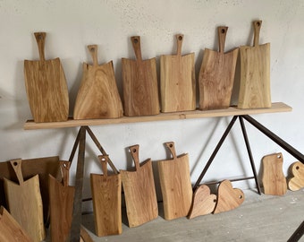 Large Wood Cutting Board Raised- Modern AgrarianWood Cutting Board