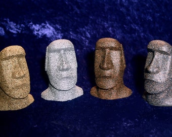 Moai 1: 3D Printed Moai Figurine