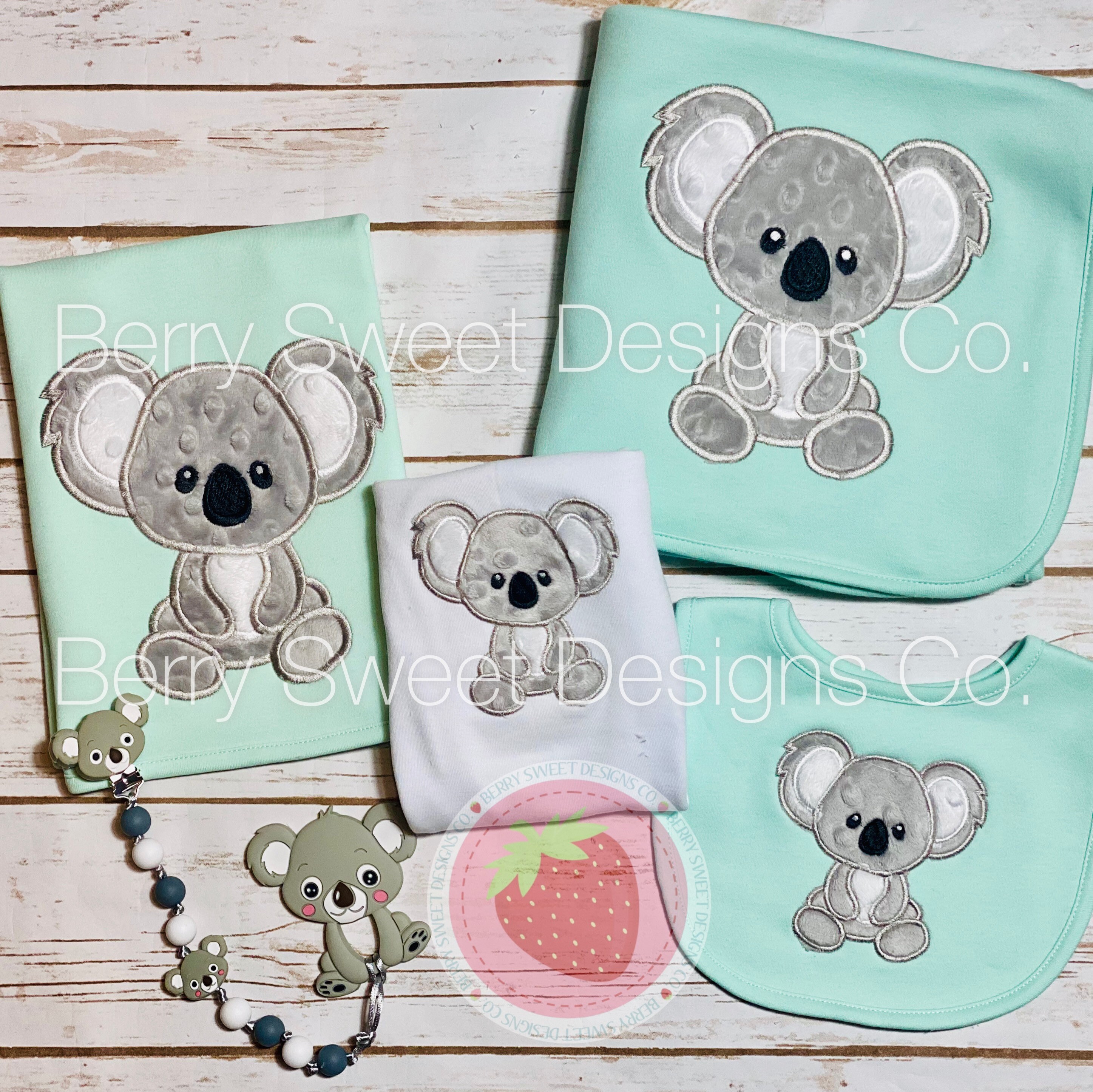 koala baby burp cloths