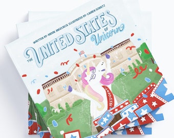 United States of Unicorn Children's Book - Softcover