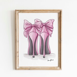 If The Shoe Fits Fashion Illustration Art