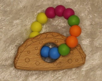 taco teething ring