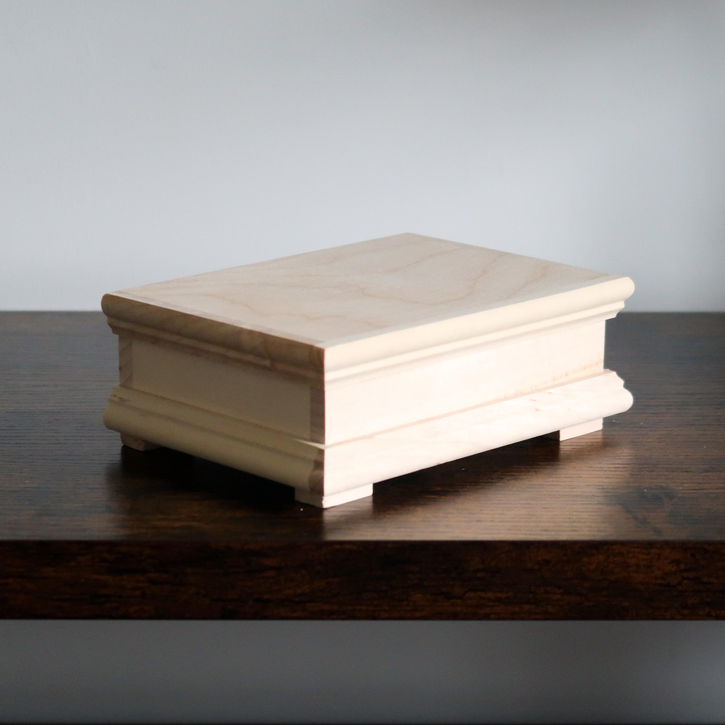 Scatola Regalo Vintage in Legno con Coperchio in Vetro Trasparente, Contenitore per Regali in Legno