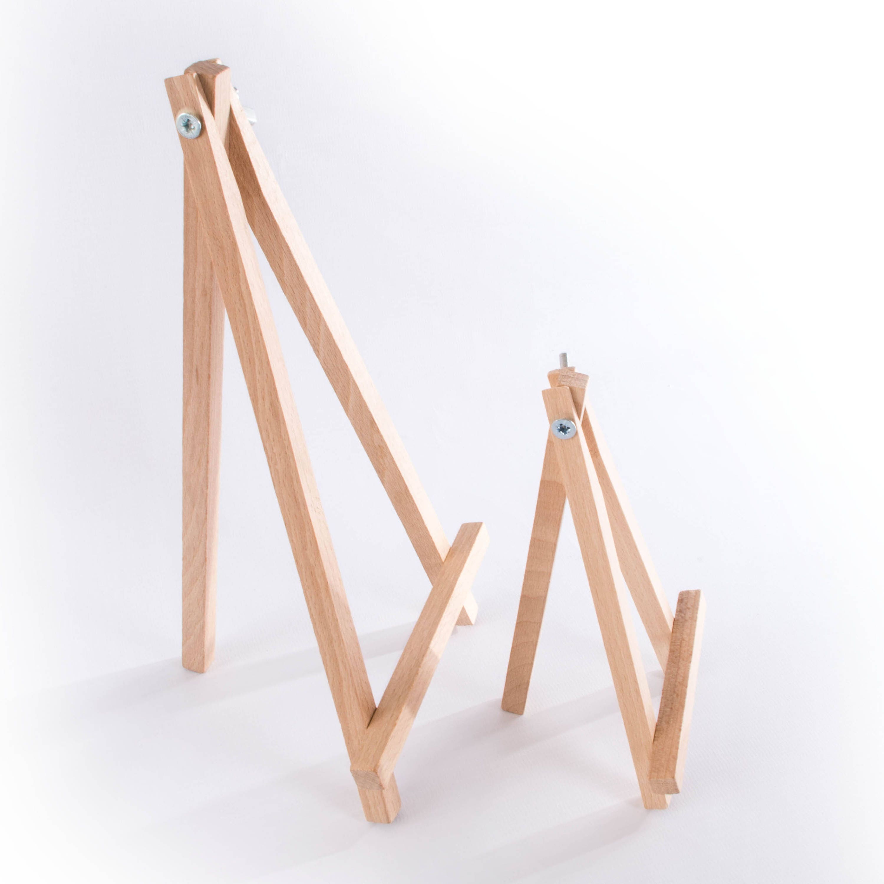 Mini Wooden Easel Stand 15 or 25cm Table Desktop Wedding Etsy UK