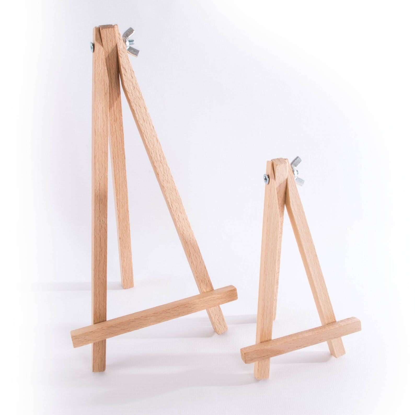 Mini Wooden Easel Stand 15 or 25cm Table Desktop Wedding Etsy