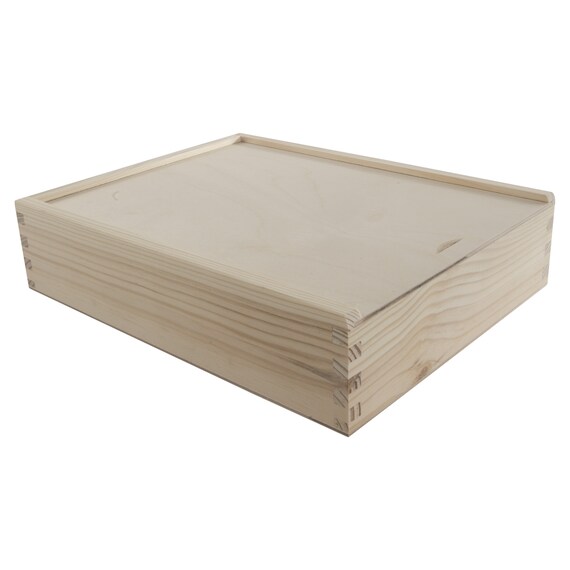 Shallow 2024 wooden box