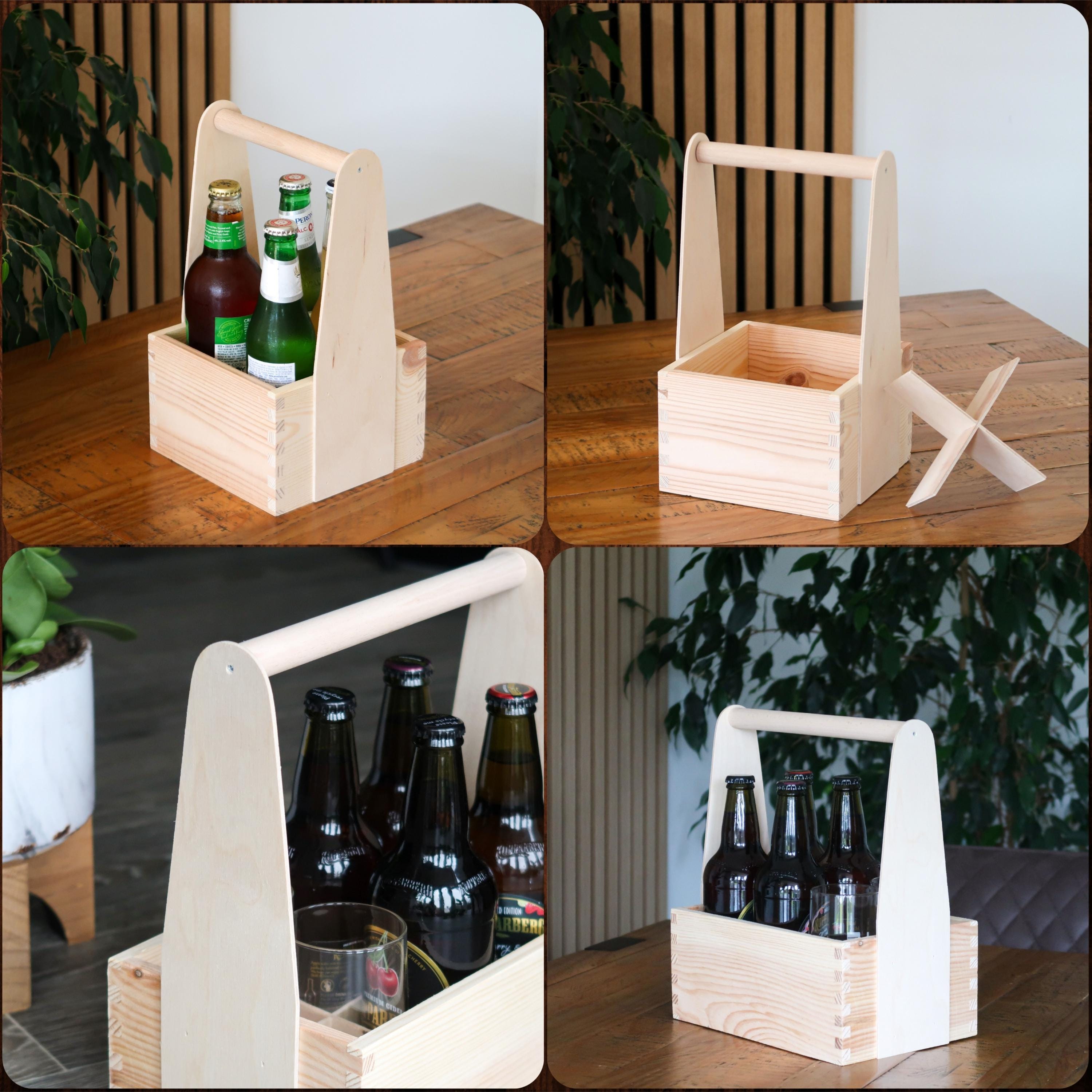 Insulated Milk Bottle Holder Doorstep 4 Milk Bottle Holder Tidy Crate ...