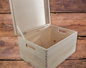 Long clearance wooden chest