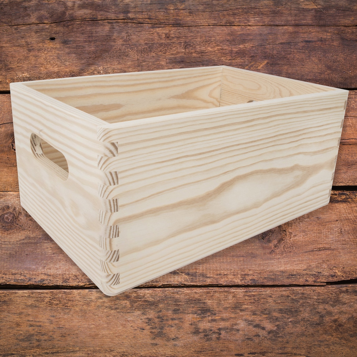 Wooden Blank Chest Storage Boxes 30 X 20 X 13 Cm Christmas Etsy UK