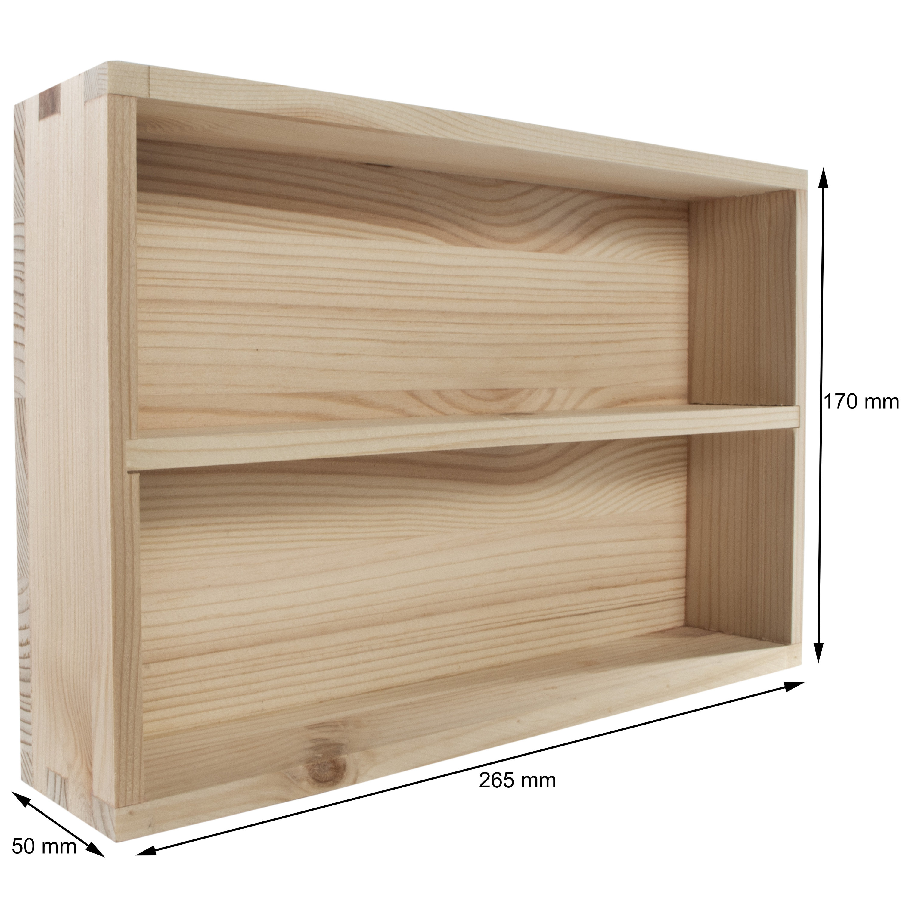 Wooden Shallow 2 Tier Trinket Shelving Unit Spice Rack Etsy UK