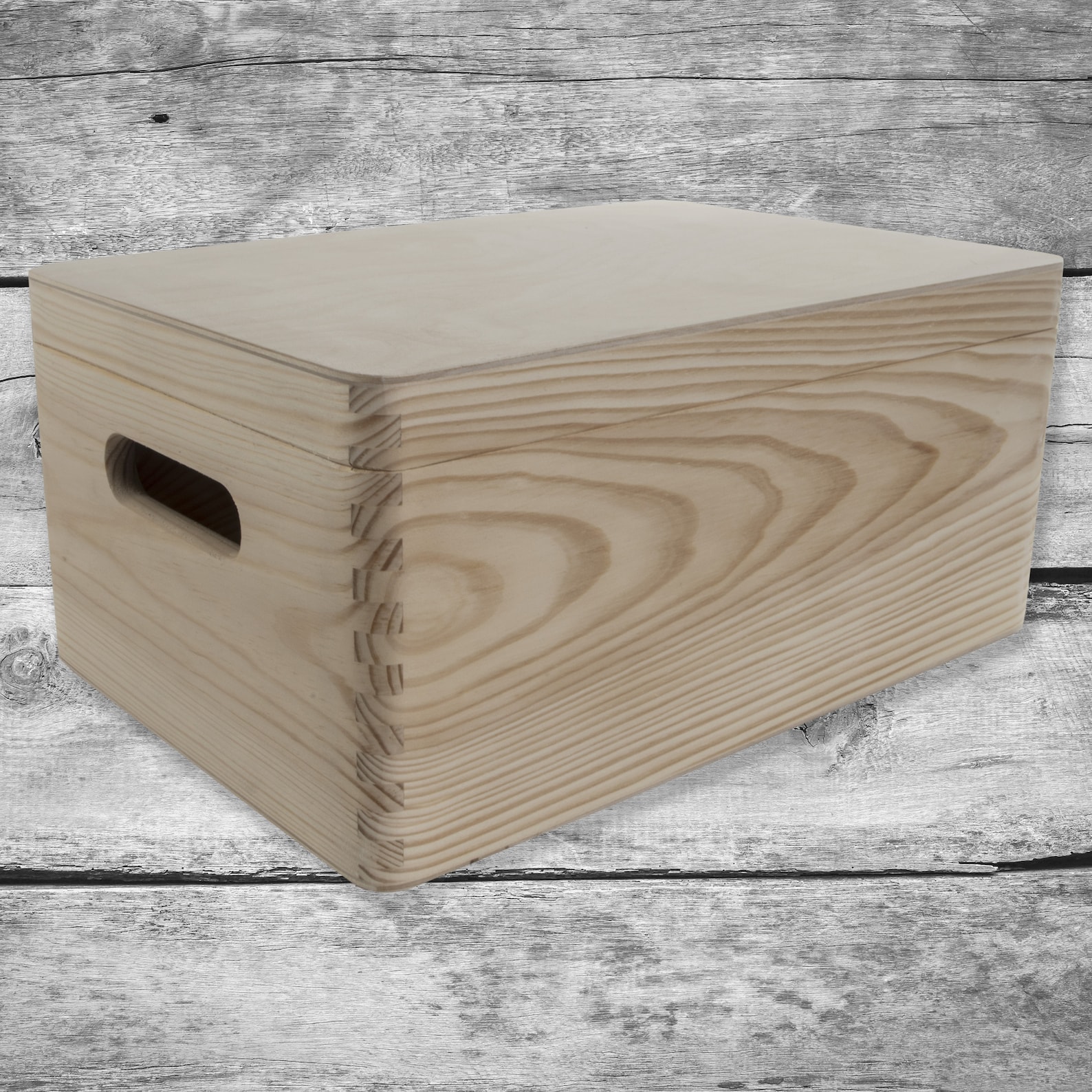 Wooden Blank Chest Storage Boxes 30 X 20 X 13 Cm Christmas Etsy UK