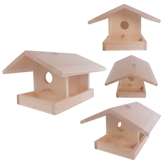 Large Traditional Oak Wood Bird Table - Freestanding Garden Bird Feeder Station, 112cm