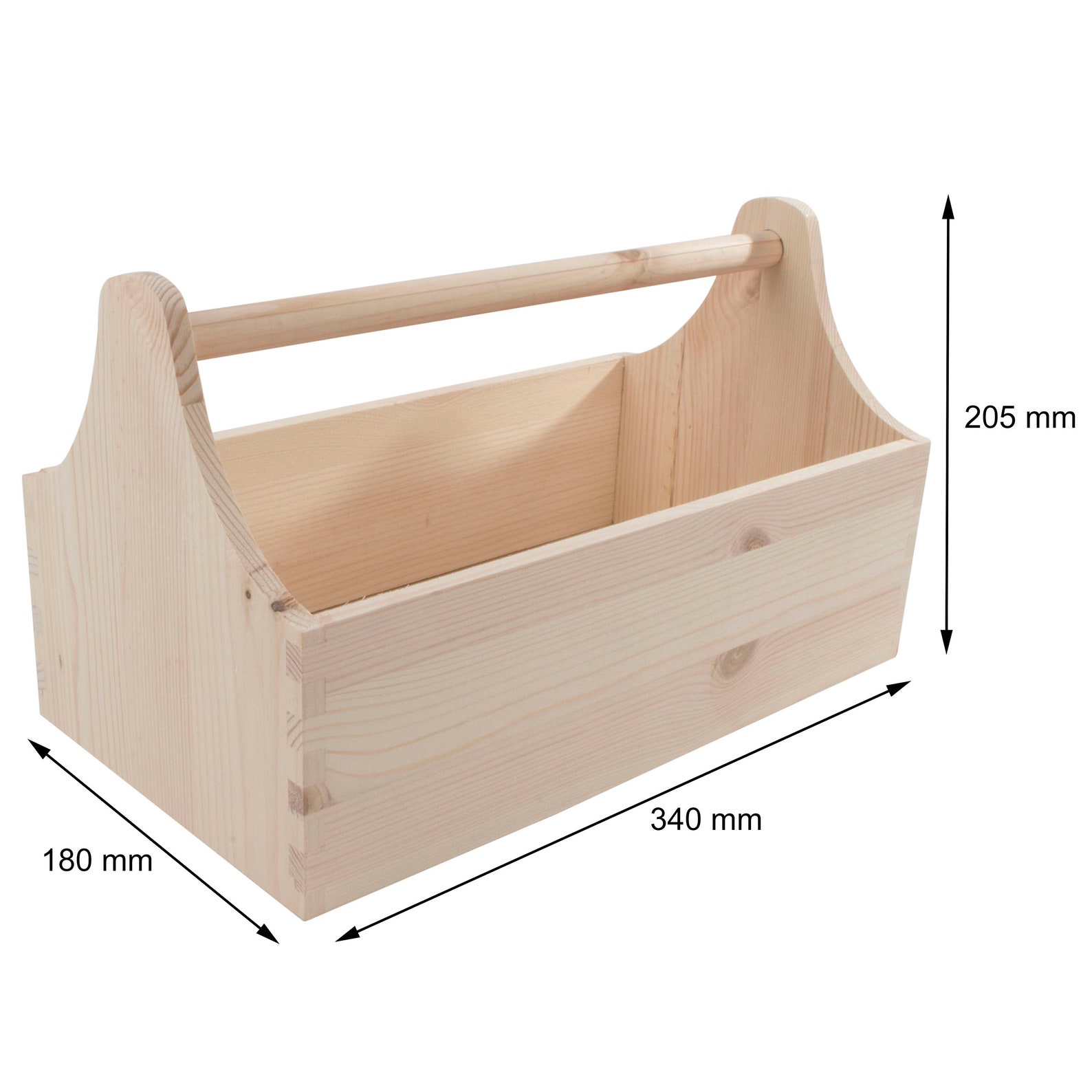 Wooden Trug Tool Box Carrier Garden Garage Storage Organiser Etsy UK