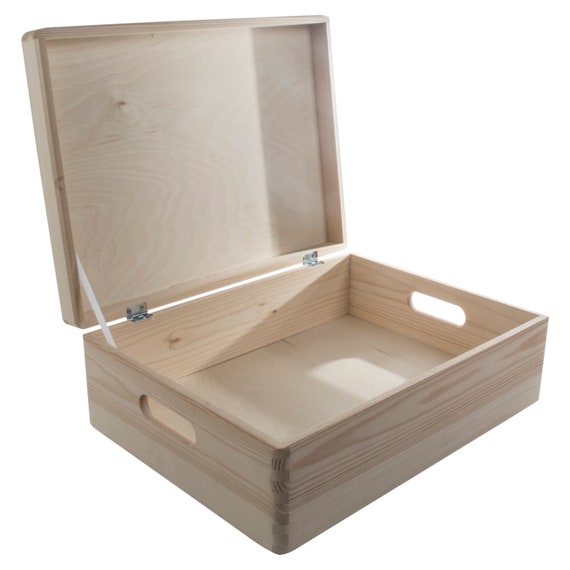  Cabilock Small Box with Lid Wooden Desktop Storage