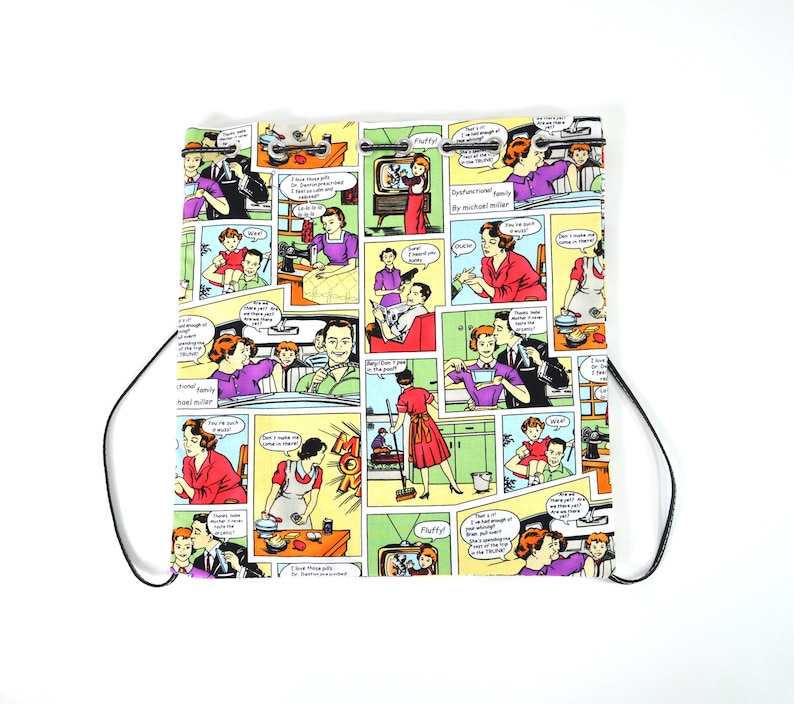 Dysfunctional Family Drawstring Bag