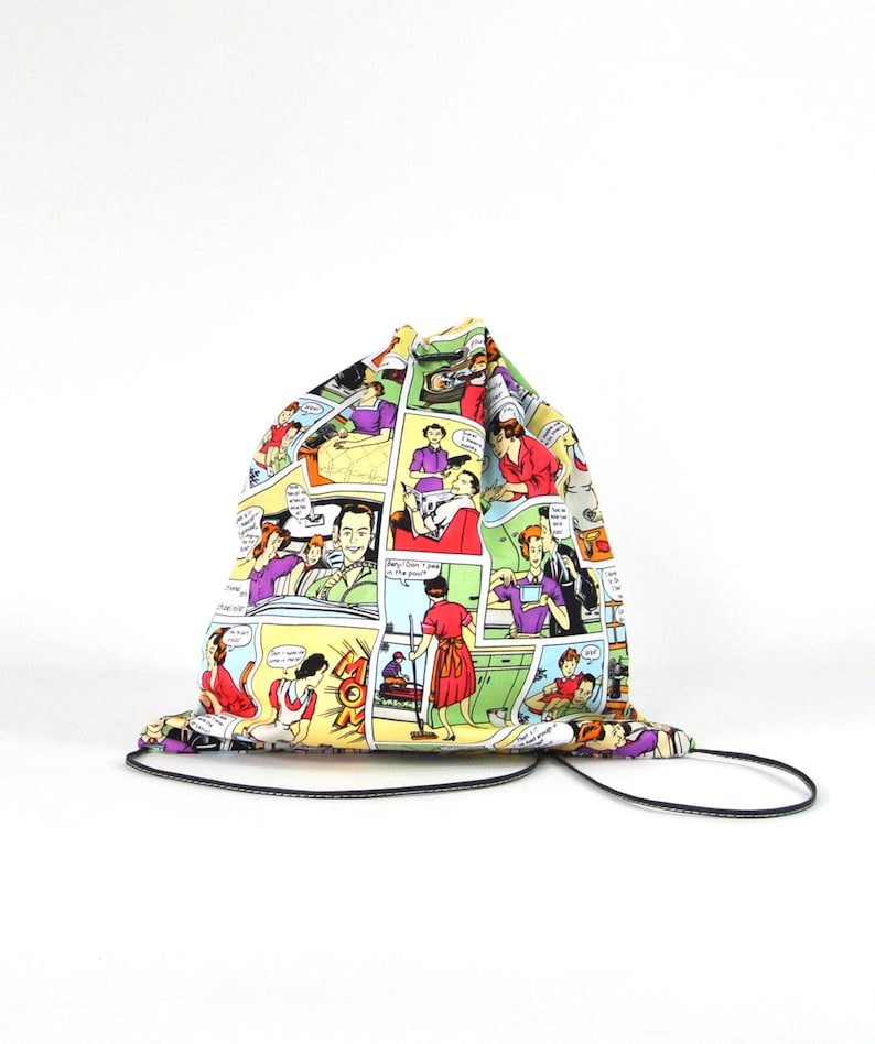 Dysfunctional Family Drawstring Bag