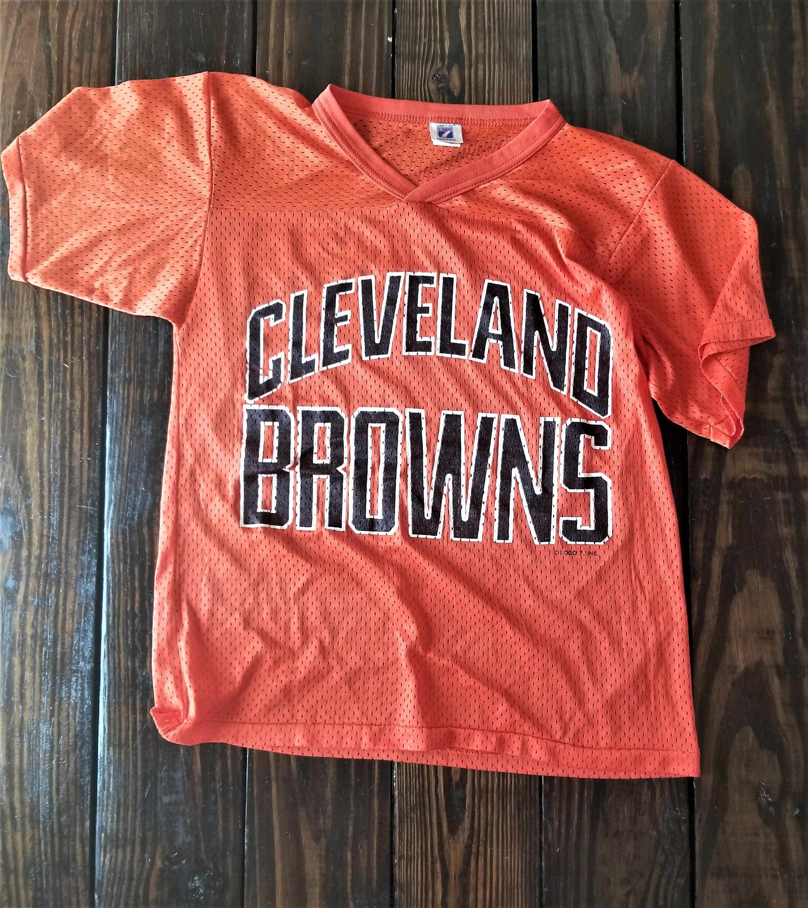 Logo 7 Cleaveland Browns Mesh Jersey | Etsy